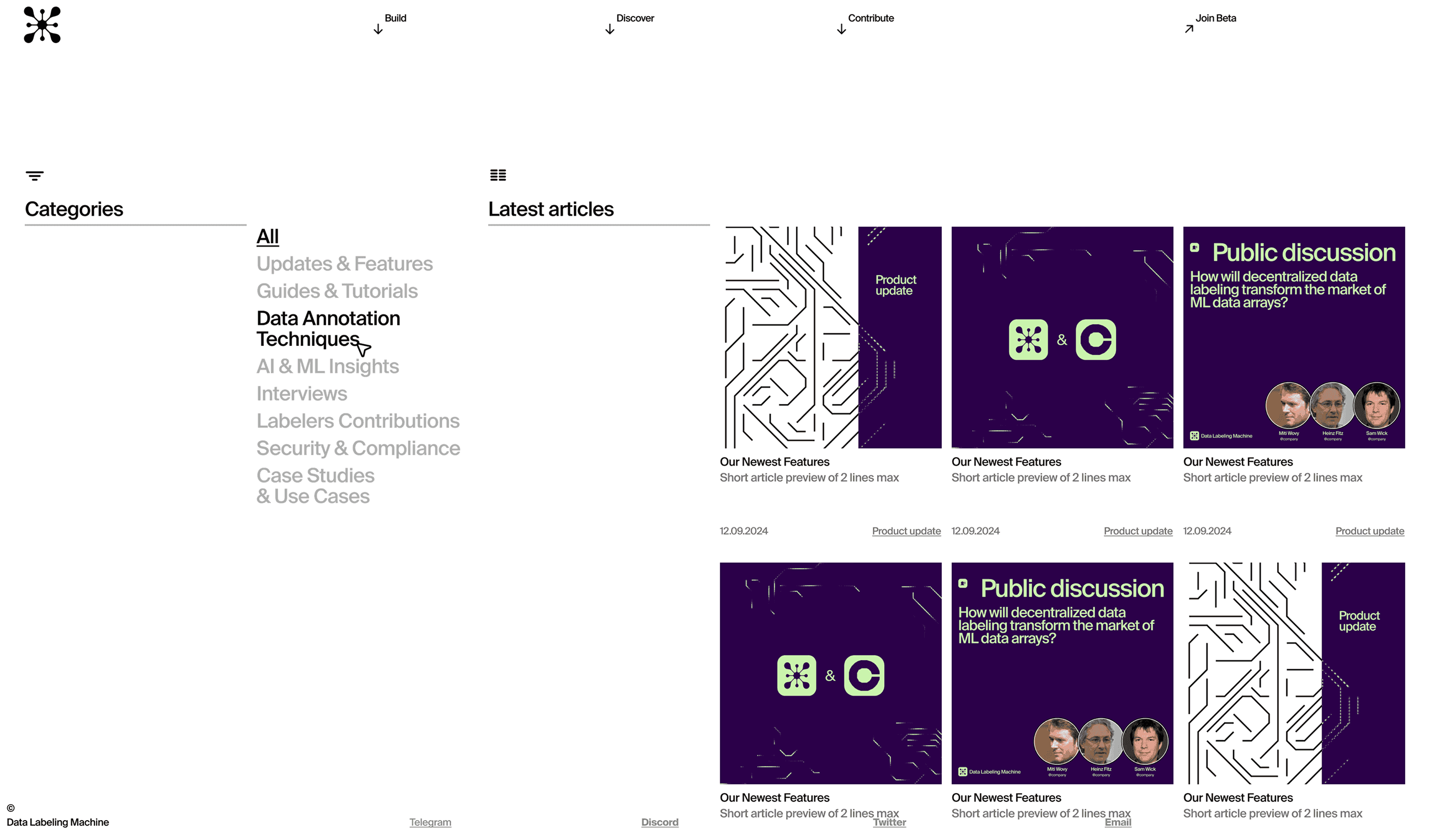 DLM blog categories and latest articles